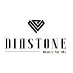 Logo for Diastone, producent af stenbordplader til køkken og bad
